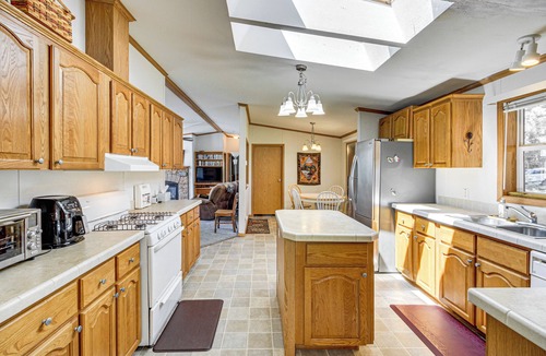 Wilkinson House | Waterfront Family Home w/Yard on Portage Lake
