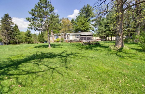 Wilkinson House | Waterfront Family Home w/Yard on Portage Lake