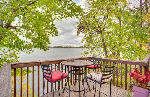 Howard Lake Cabin | Waterfront Howard Lake Vacation Rental w/Dock
