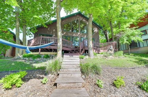 Waubun Cabin | Waubun Lake Cabin w/Private Dock + Fire Pit!