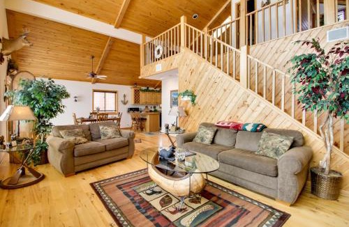 Waubun House | Waubun Lake Cabin with Private Dock and Fire Pit!