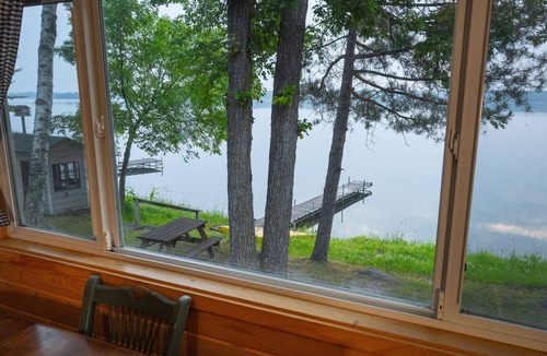 Hackensack Cabin | Webb Lake, Hackensack, Northern MN - 3 Bedroom, Sleeps 6 - Cabin #3 Blue Water