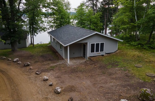 Hackensack Cabin | Webb Lake, Hackensack, Northern MN - 3 Bedroom, Sleeps 6 - Cabin #6 Blue Water