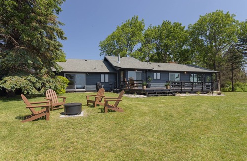 Battle Lake House | West Battle Beach house - State parks - fall colors - snowmobile trails