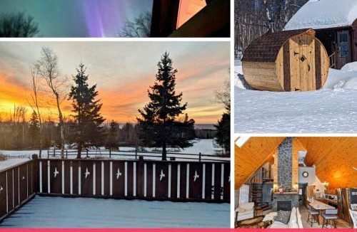 Tofte House | Wildlife Chalet - Sauna Lakeview Firepit Wifi