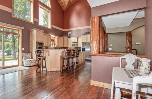 Breezy Point House | Wonderful Retreat - Enjoy holiday gatherings in this large, cozy cabinn