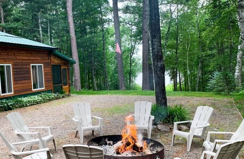 Outing Cabin | Year Round Dog-friendly Lake Cabin on ATV & Snowmobile trails - Outing, MN