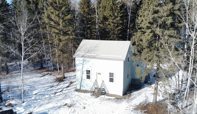 5 acres. Right beside boat launch! Parking for boats, skidoos and quads.