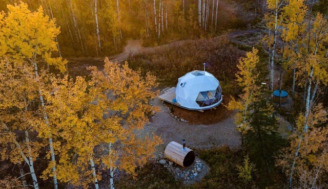 Amazing Bubble Dome in Cherhill, Alberta