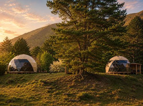 Danseys Pass Lavender Farm Domes