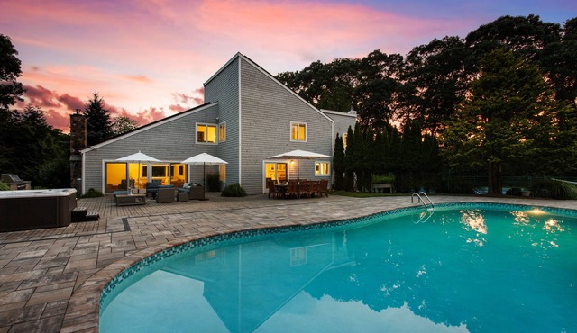 Elegant Oasis | Heated Pool, Spa, Private Tennis Court & Resort-Style Near Beach