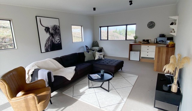Escape to this modern farm getaway