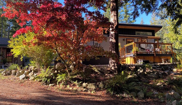Little Cabin with cedar sauna, Nestled amongst cedars on a quiet acreage.
