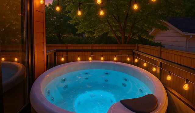 Luxury 5BDRM Retreat - Hot Tub - King Bed - Sleeps 13