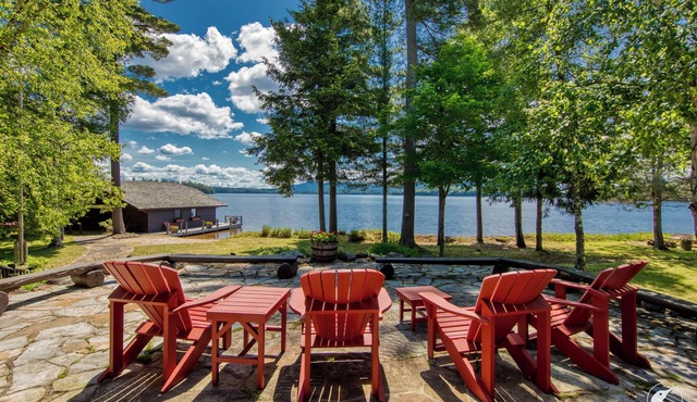 Magnificent Compound | Buffalo Head Lodge on Upper Saranac