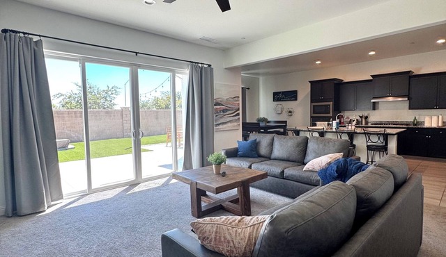 Modern 4BR Clovis Retreat w/Workspaces, Game Room & Yard—Near Nat’l Parks