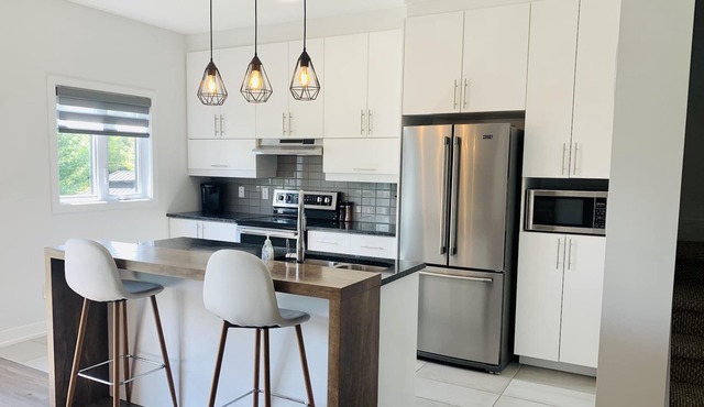 Modern and Cozy three bedroom home