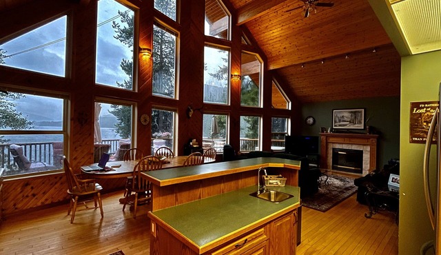 Private Beachfront Lakehouse on Moyie Lake, East Kootenays, British Columbia