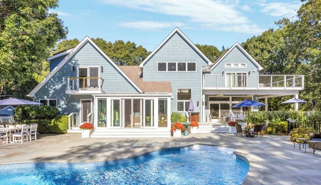 Private Gated Home Near Town & Beach w/Heated Pool, Fire Pit, Home Theater