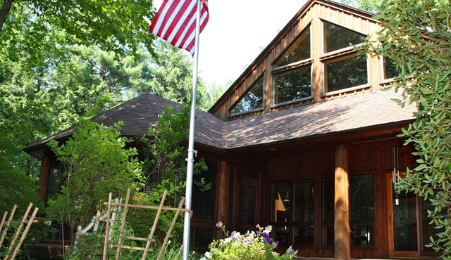 Private Lakefront Adirondack Home