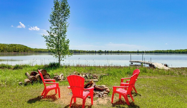 Quiet Relaxing Lakefront Cabin w/Private Dock