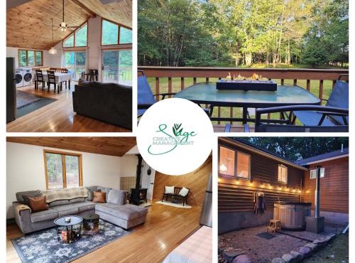 Rustic Catskills Cabin with Hot Tub and Mountain Views