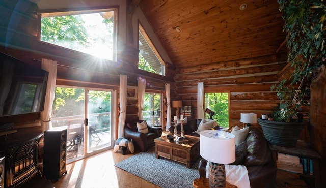 Secluded 6-Level Treehouse Retreat w/Hot Tub