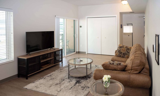 Historic Southwest Apartment | Contemporary Apartment with Balcony - Steps from Mayo Clinic, Free Parking!