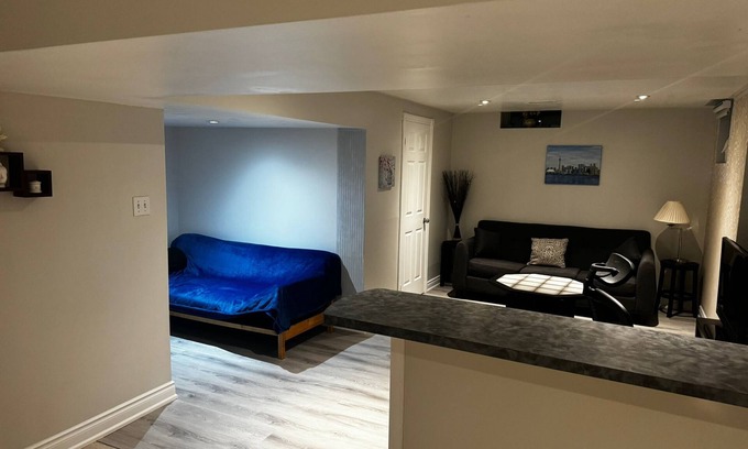 East Credit Apartment | Cozy Morden Basement Suite apartment in Heart of Mississauga.