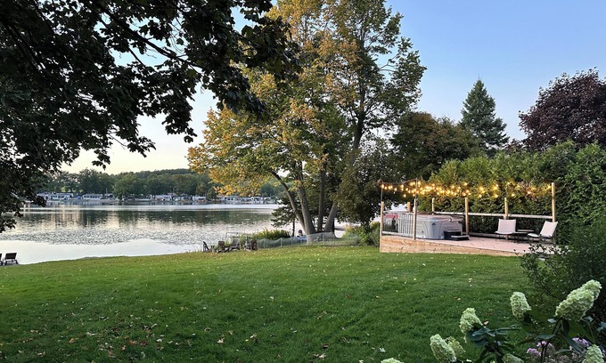 Hastings Cottage | Newly Renovated Family Waterfront Cottage w/Hot Tub and Wood Stove