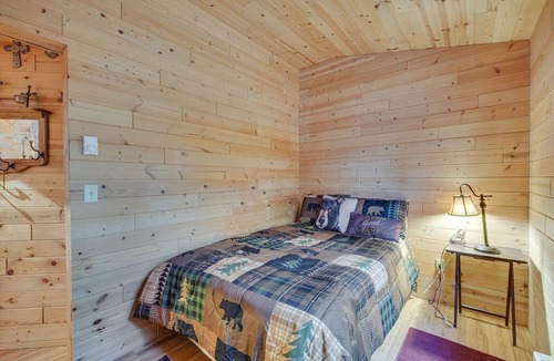 Barnum Cabin | Barnum Cabin on 30 Acres w/ Soo Line Trail Access!